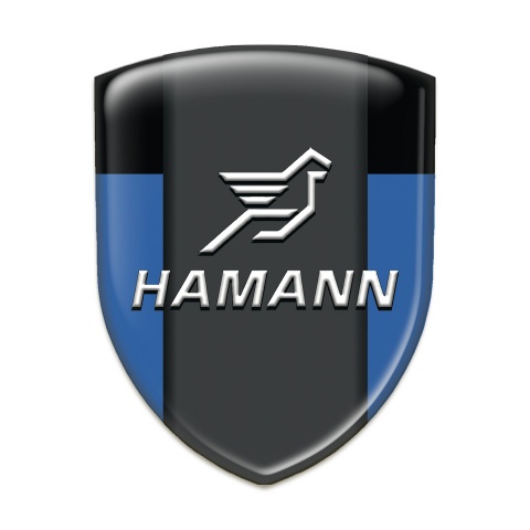 Hamann Tuning Emblem Blue Black Print 