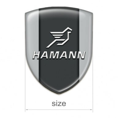 Hamann Emblem Exterior Grey Print Classic Logo 