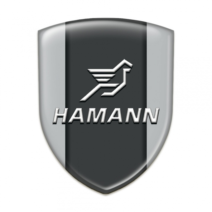 Hamann Emblem Exterior Grey Print Classic Logo 
