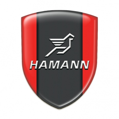 Hamann Tuning Badge Red Print Classic Logo 