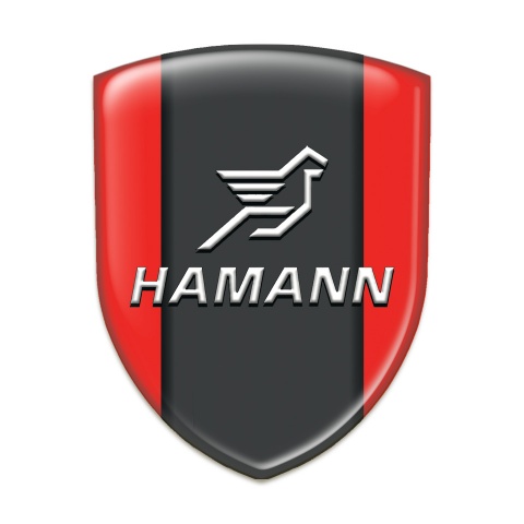 Hamann Tuning Badge Red Print Classic Logo 