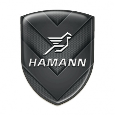 Hamann Silicone Badge V Shape Details Classic Logo 
