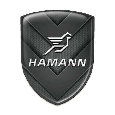 Hamann Silicone Badge V Shape Details Classic Logo 