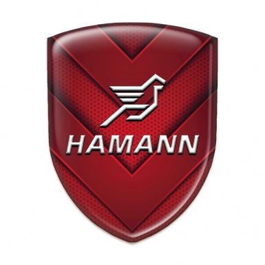 Hamann Silicone Shield Red V Shape Elements White Logo 