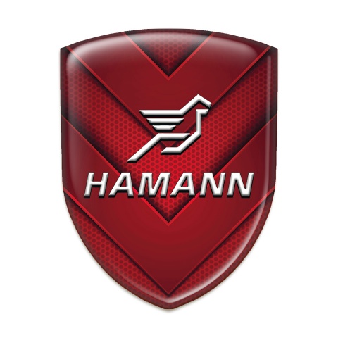 Hamann Silicone Shield Red V Shape Elements White Logo 