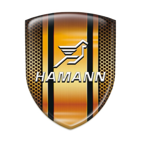 Hamann Resin Sticker Copper Design with Clasic Logo 