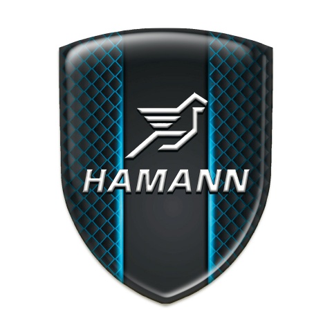 Hamann Emblem Interior Neon Grid Design with Classic Logo 