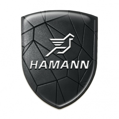 Hamann Self Adhesive Car logo Emblem Black Mosaic Classic Logo 
