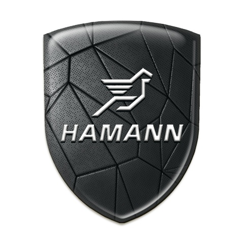 Hamann Self Adhesive Car logo Emblem Black Mosaic Classic Logo 