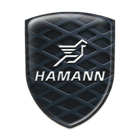 Hamann Car Interior Badge 3D Crid Design 