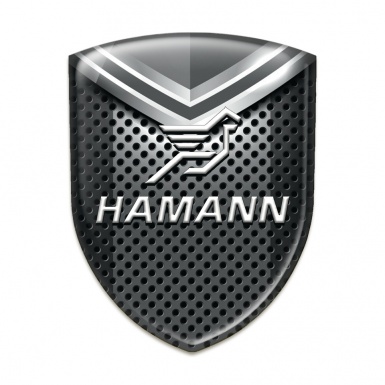 Hamann Tuning Emblem Perforated Background with Grey Detail Design 