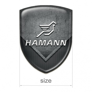 Hamann Resin Sticker Scratched Stone Style 