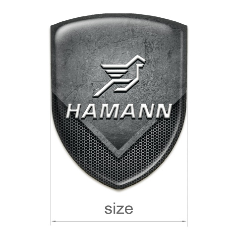 Hamann Resin Sticker Scratched Stone Style 