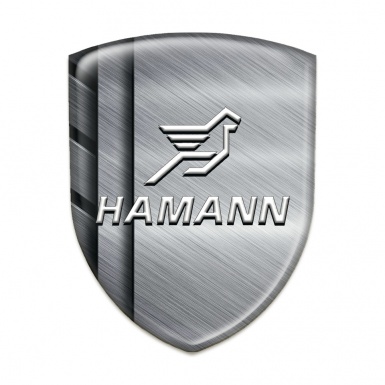 Hamann Emblem Exterior Steel Plates Style Classic Logo