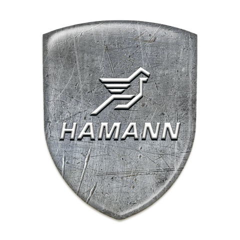 Hamann Tuning Badge Stone Design Classic White Logo 