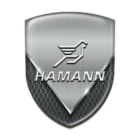 Hamann Self Adhesive Car logo Emblem Aluminium V Shape Sheet Style 