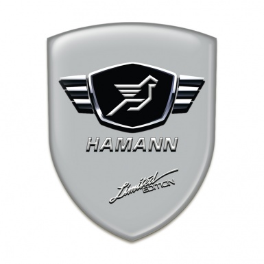 Hamann Silicone Shield Grey Base Wings Effect Logo