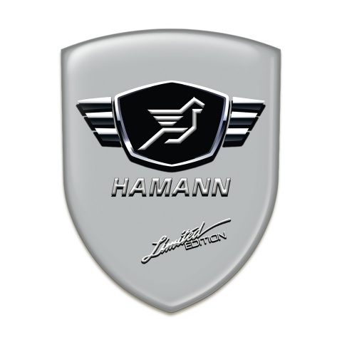 Hamann Silicone Shield Grey Base Wings Effect Logo