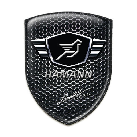 Hamann Auto Emblem Perforated Steel Base Limited Edition Style 