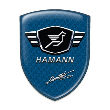 Hamann Tuning Emblem Navy Blue carbon limited edition Style 