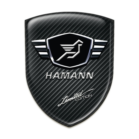 Hamann Silicone Emblem dark carbon Limited Edition Style 