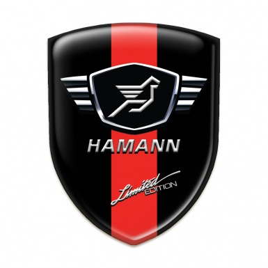 Hamann Silicone Shield  Black with Red Tape Style Limited Edition 