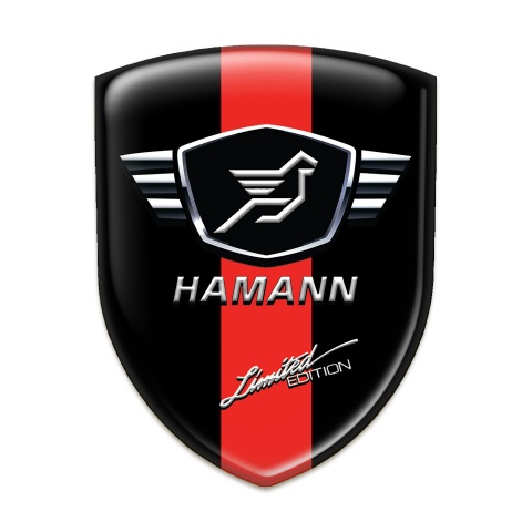 Hamann Silicone Shield  Black with Red Tape Style Limited Edition 