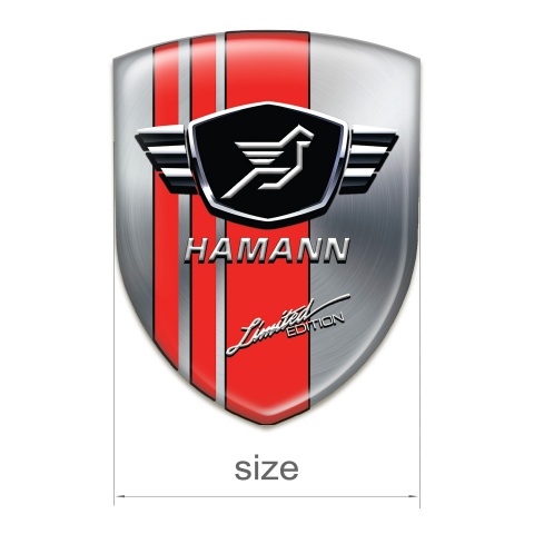 Hamann Silicone Shield Silver Base Red tapes 