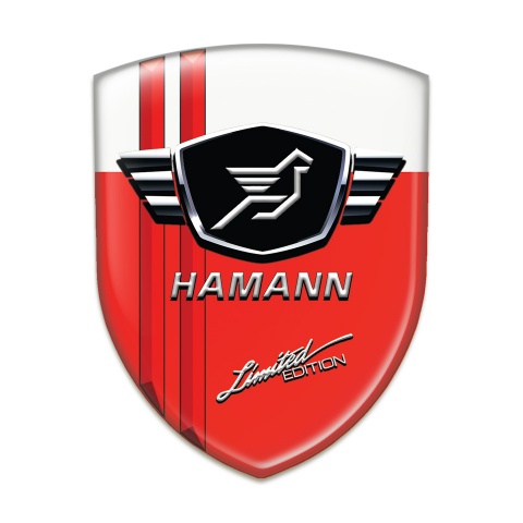 Hamann Silicone Shield Red White Base Red Lines 