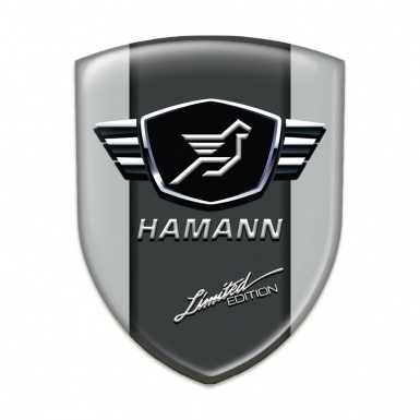Hamann Silicone Shield Grey with Dark LOgo Panel 