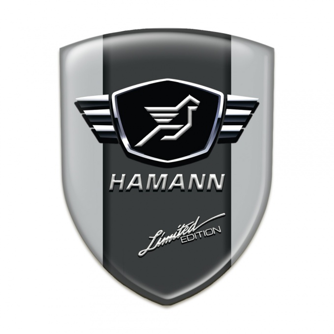 Hamann Silicone Shield Grey with Dark LOgo Panel 