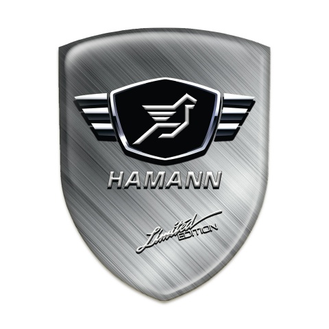 Hamann Domed Emblem Brushed Metal limited Edition 