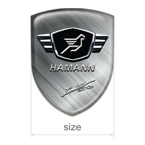 Hamann Domed Emblem Brushed Metal limited Edition 