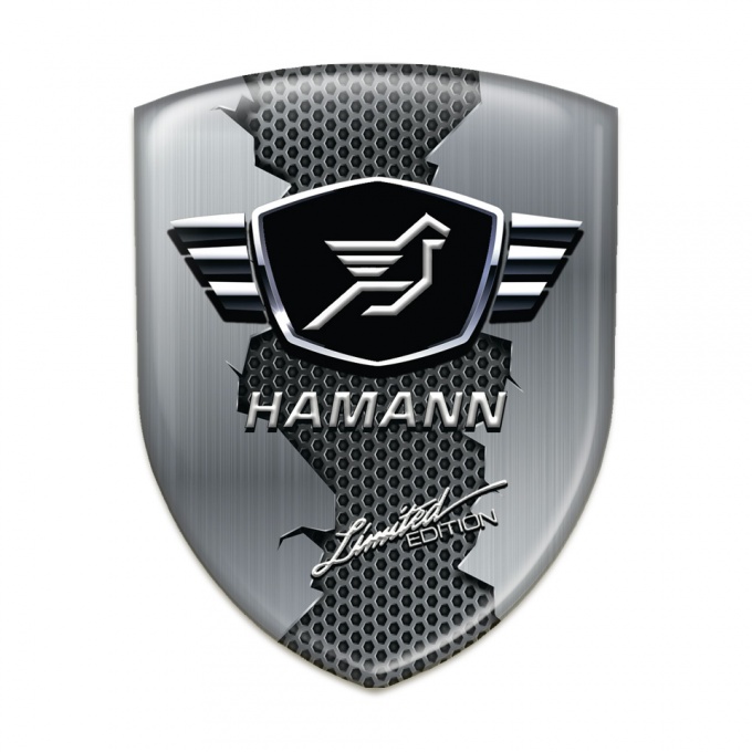 Hamann Car Interior Badge Torn Metal model 