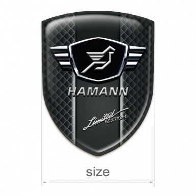 Hamann Logo Emblem Dark Grid Limited Edition Model 
