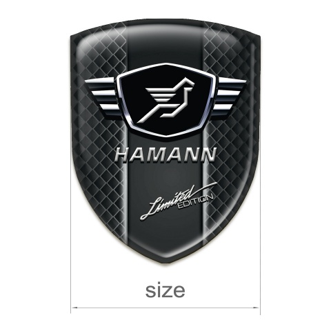 Hamann Logo Emblem Dark Grid Limited Edition Model 