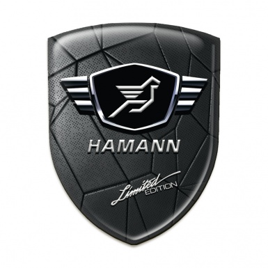 Hamann Silicone Emblem Cracked Asphalt Model 