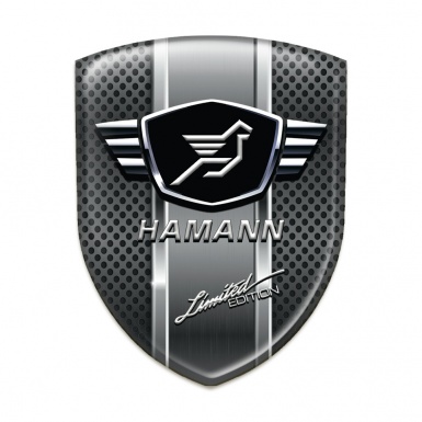 Hamann Emblem Exterior Dark mes with metal Panel design 