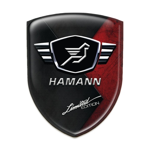 Hamann Logo Emblem Mixed Red Black texture 
