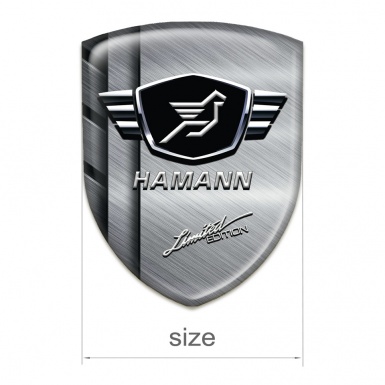 Hamann Tuning Emblem High End Steel Plates Model 