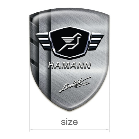 Hamann Tuning Emblem High End Steel Plates Model 