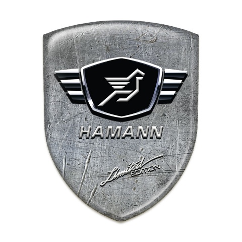 Hamann Self Adhesive Emblem Logo Stone Effect Model 