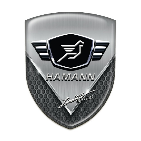 Hamann Resin Sticker Aluminium Sheet with dark Mesh Model 