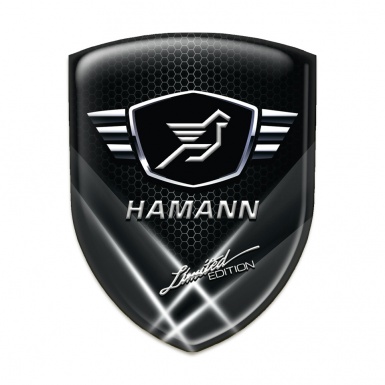 Hamann Self Adhesive Car logo Emblem White Lights model 