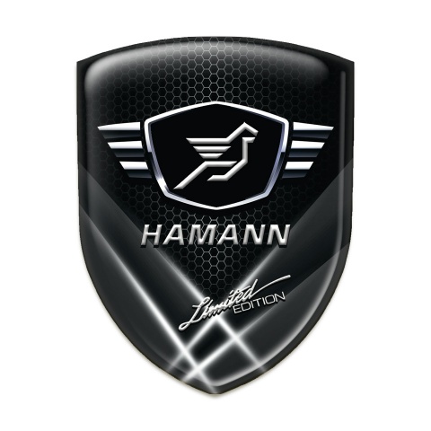 Hamann Self Adhesive Car logo Emblem White Lights model 