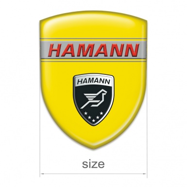 Hamann Silicone Shield Yellow Base Red Inscription