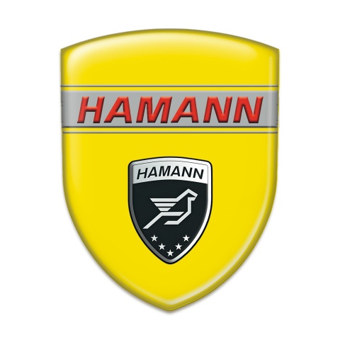 Hamann Silicone Shield Yellow Base Red Inscription
