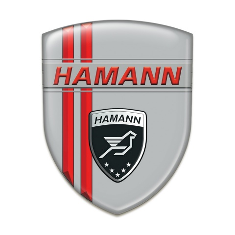 Hamann Silicone Shield grey with Red Lines Decoration 