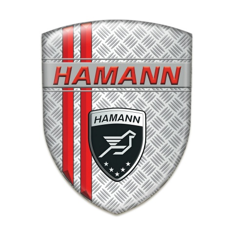 Hamann Emblem Interior Mesh Effect with Red Lines Decoration 