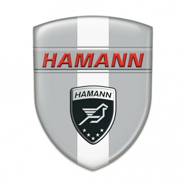 Hamann Silicone Shield Grey with White Band Decoration 